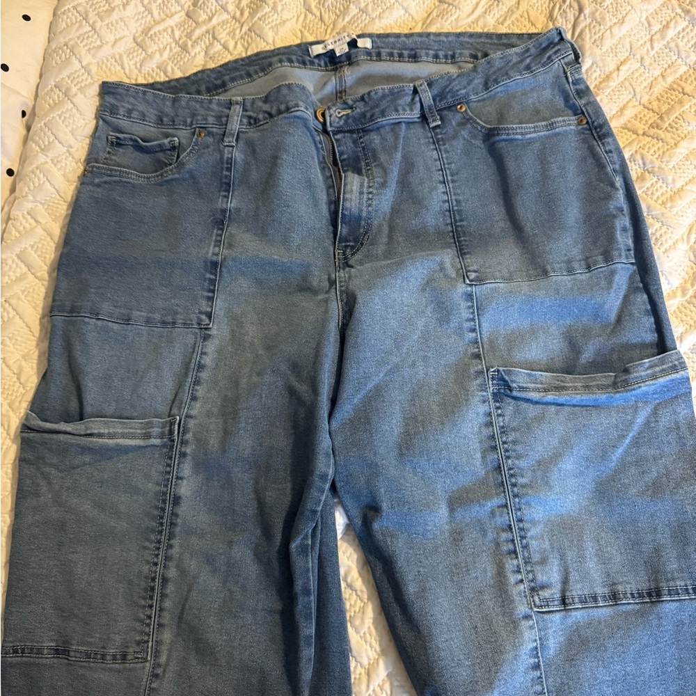Celebrity Pink Denim Wide Leg Jeans